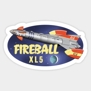 Fireball XL5 Sticker